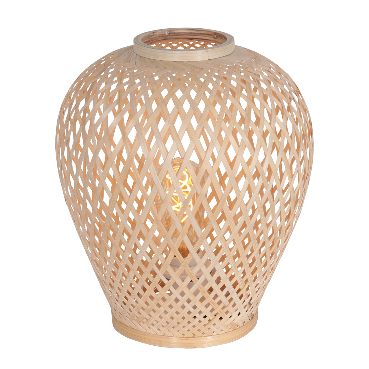 Steinhauer - 3130BE - Bambu masa lambası Maze