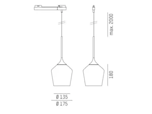 Molto Luce&nbsp;COCKTAiL Sarkıt lamba&nbsp;110-019121500960r