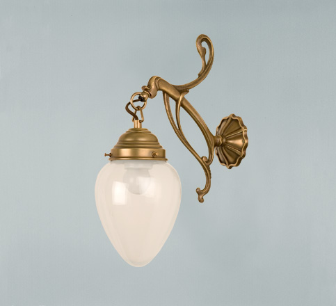 Berliner Messinglampen - A61-123bl B - Duvar lambası Lindenhof