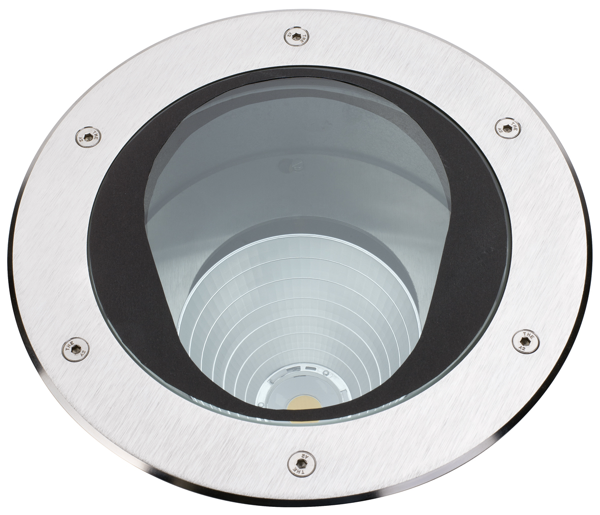 Albert Leuchten - 692422 - Toprağa gömme spot Tip No. 2422 - döndürülebilir - paslanmaz çelik çerçeve, 1 x LED 16 W, 2240 lm ile