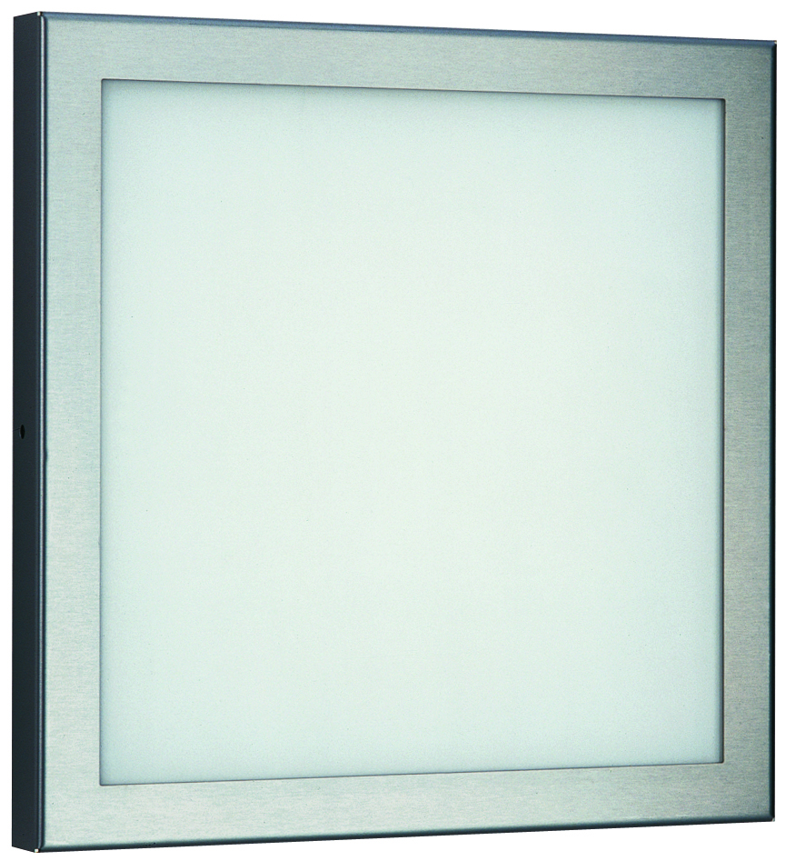 Albert LeuchtenDuvar ve tavan lambası Tip No. 6333 - paslanmaz çelik, 1 x LED 20 W, 2200 lm ile