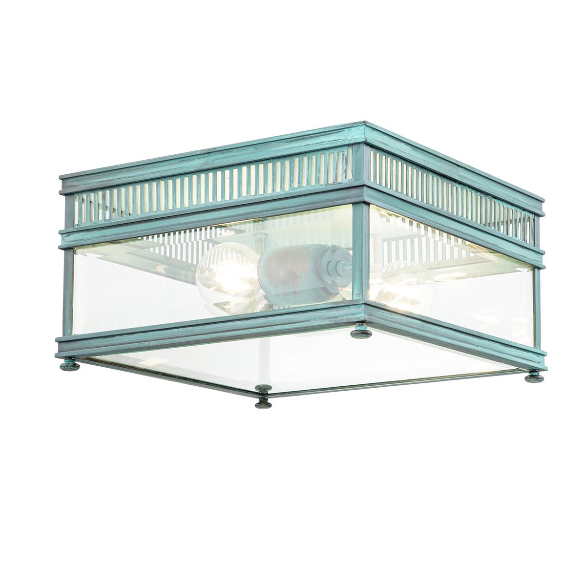 ElsteadHolborn 2 Işıklı sıva üstü - Verdigris