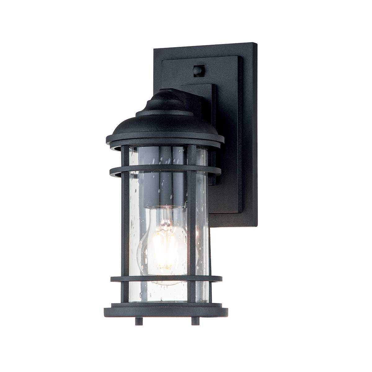 Elstead - FE-LIGHTHOUSE2-S-BLK - Lighthouse 1 Işıklı Küçük Duvar Feneri - Dokulu Siyah