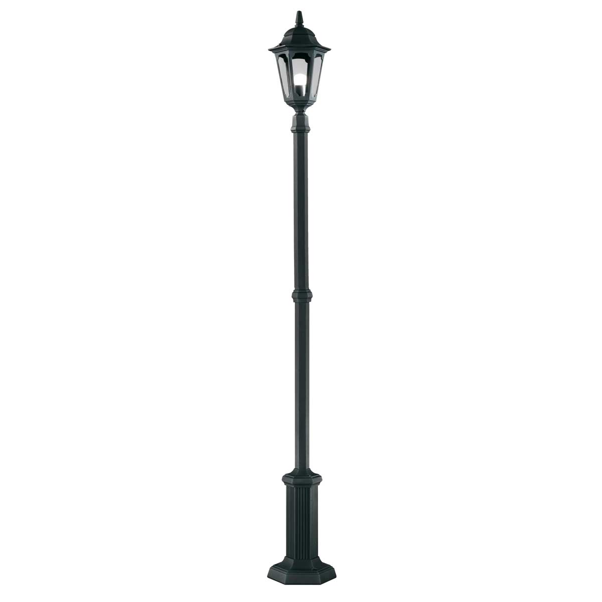 Elstead - PR6-BLACK - Parish 1 Işıklı Lamba Direği - Siyah