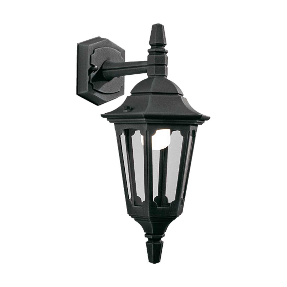 Elstead - PRM2-BLACK - Parish Mini 1 Işıklı Aşağı Yönlü Duvar Feneri - Siyah