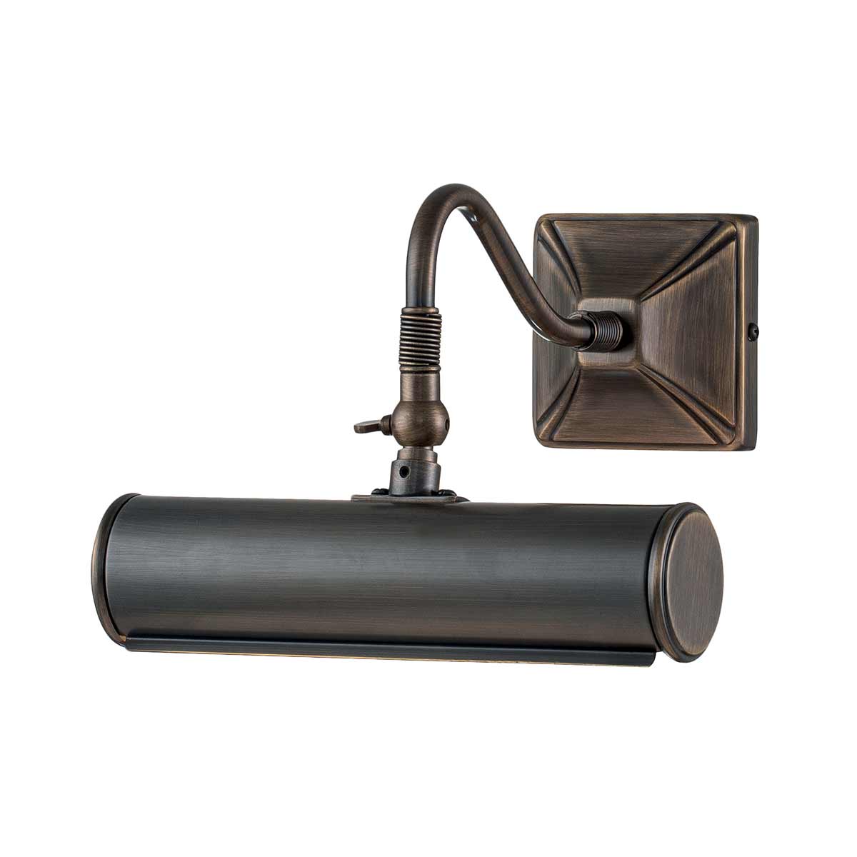 Elstead - PL1-10-DB - Tablo aydınlatması 1 ışıklı küçük - Koyu bronz