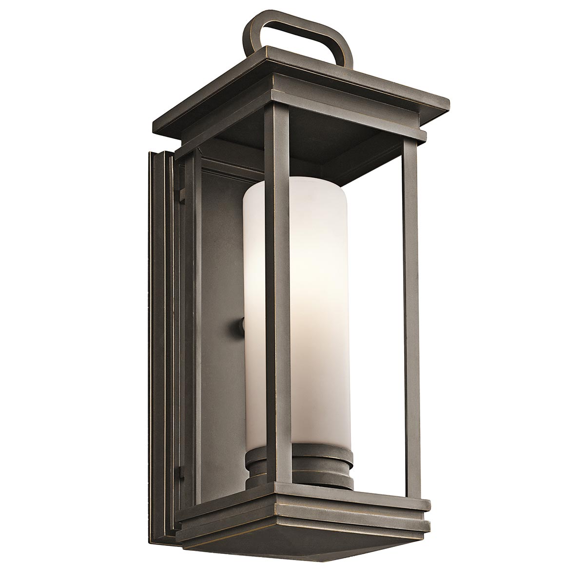 ElsteadSouth Hope 1 Işık Orta Boy Duvar Feneri - Rubbed Bronze