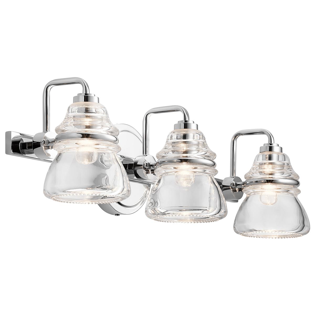 Elstead - KL-TALLAND3-PC-BATH - Talland 3 Işıklı Duvar Lambası - Parlak Krom