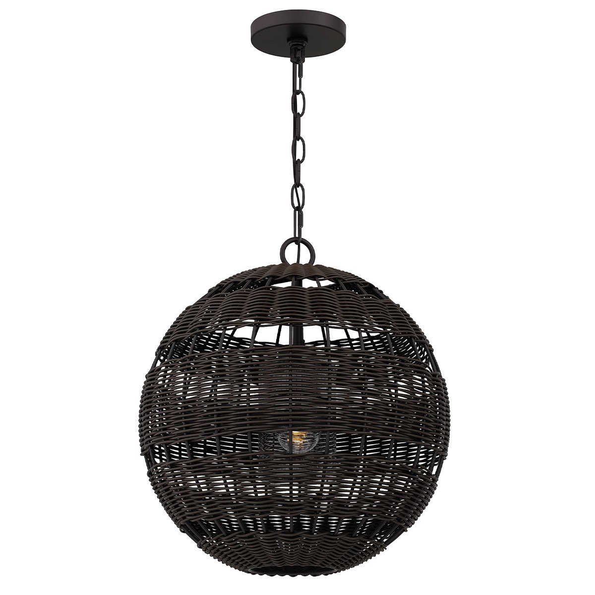 Elstead - QZ-LINDENDALE-P-WT - Quoizel Lindendale 1 lt Sarkıt lamba - Western Bronze