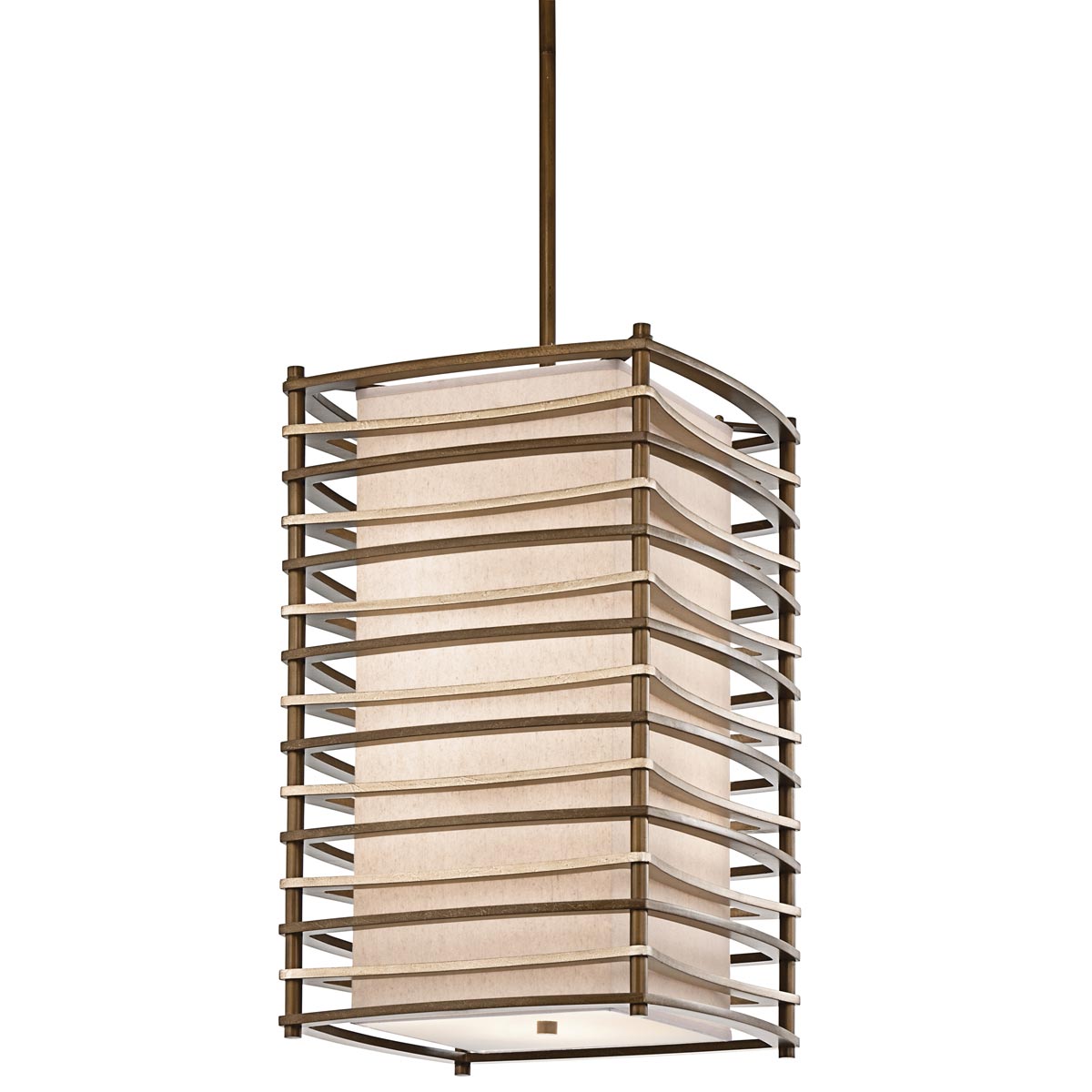 Elstead - KL-MOXIE-FP-L - Moxie 4 Işıklı Sarkıt Lamba - Cambridge Bronz