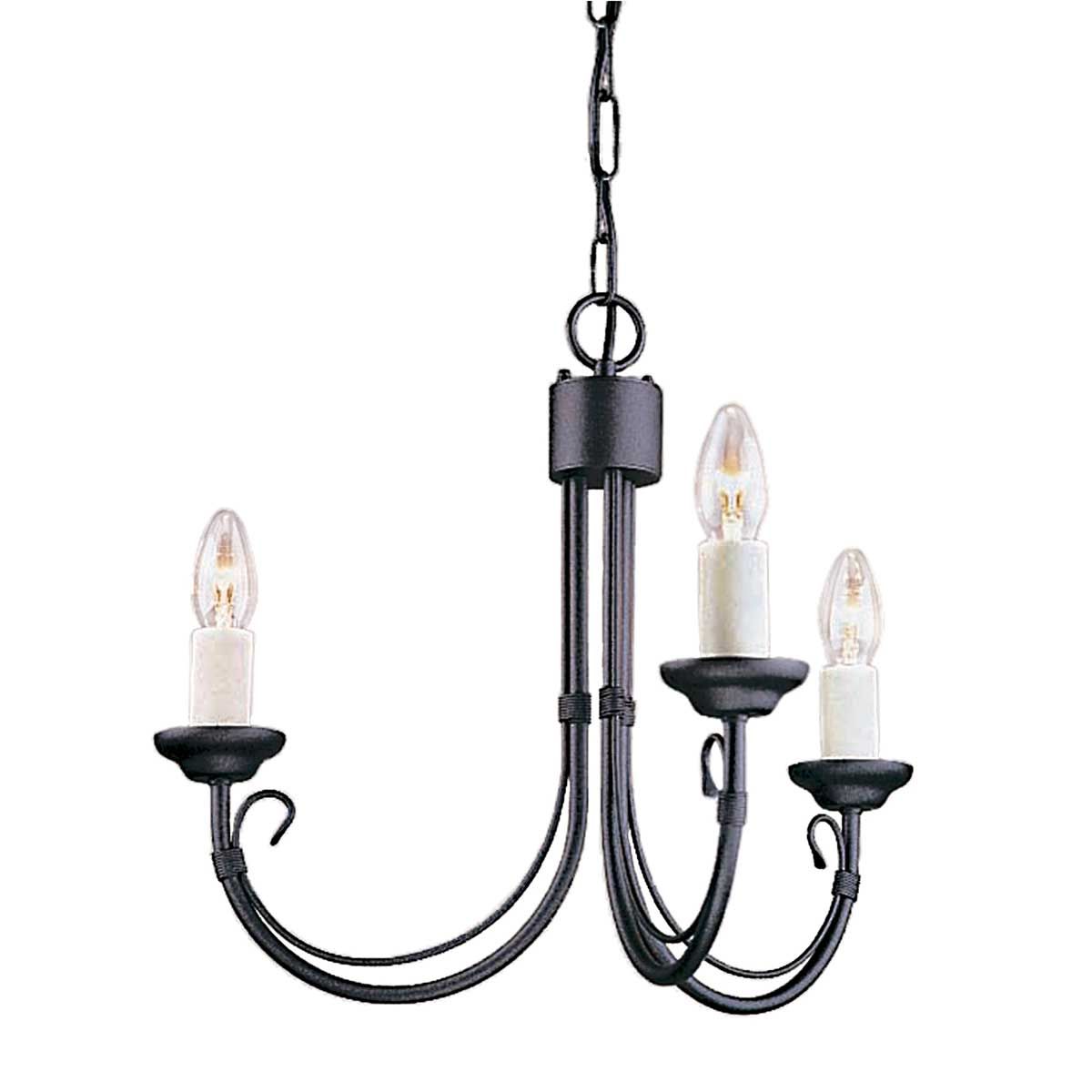 Elstead - CH3-BLACK - Avize Chartwell