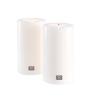 Yapay mum ø 10 x Y. 18 cm 2'li set von Eichholtz