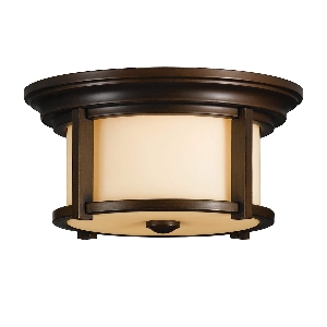 Merrill 2 Işıklı Tavan Armatürü - Heritage Bronze von Elstead