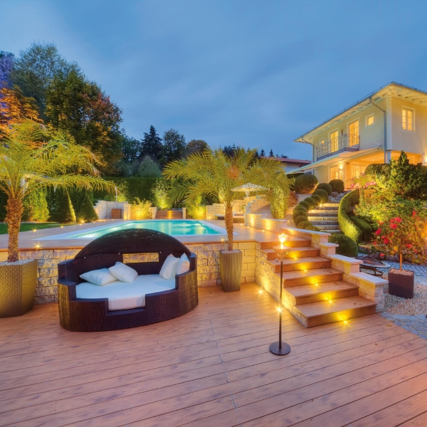 brilliance-mini LED ankastre spot, yuvarlak der Firma dot-spot