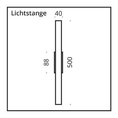 Lichtstange - LED / nickel suede der Firma Top Light Leuchten