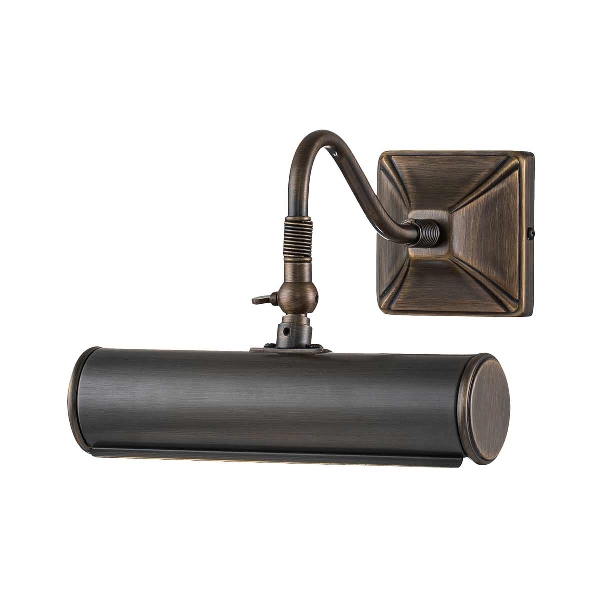 Tablo aydınlatması 1 ışıklı küçük - Koyu bronz der Firma Elstead