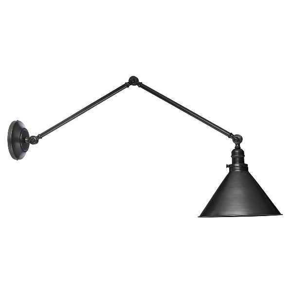Provence 1 hafif duvar lambası/asma lamba - Eski bronz der Firma Elstead