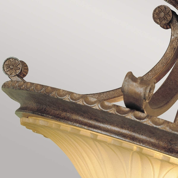 Stirling Castle 2 Işıklı Yarı Sıva Altı - Britanya Bronzu der Firma Elstead