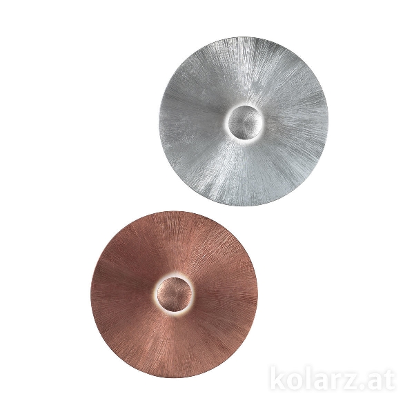 Duvar lambası MOON, Beyaz, Sun Gümüş D 54 cm, çıkıntı 20 cm, 1 kollu, E27, 100 W der Firma KOLARZ-Austrolux Leuchten